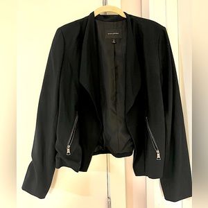 Black Moto banana republic blazer